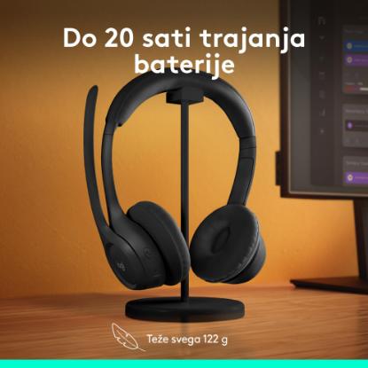 Slušalice LOGITECH Zone 300, bežične, BT, crne