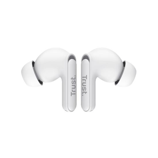Slušalice TRUST Yavi Earbuds, in-ear, ENC, bežične, bijele
