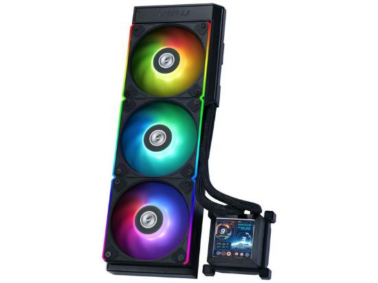 Vodno hlajenje LIAN LI HydroShift LCD 360R, ARGB, CPU hlađenje, za Intel i AMD, crno