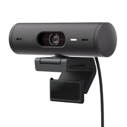 Web kamera LOGITECH Brio 500, črna