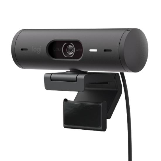 Web kamera LOGITECH Brio 500, črna