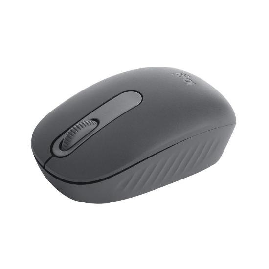 Miška LOGITECH M196, optički, bežični, BT, 1000dpi, sivi