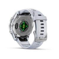 Pametni sat GARMIN Fenix 8, 43mm, AMOLED, multisport, srebrni/bijeli remen