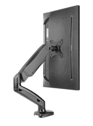 Stalak za monitor UVI Desk Single Gas Mount, za jedan monitor, stolni, 17" do 32", crni
