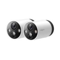 Mrežna nadzorna kamera TP-LINK Tapo C420S2, 2K, baterijska, vanjska, WiFi, senzor pokreta, noćno snimanje, 2 komada + hub