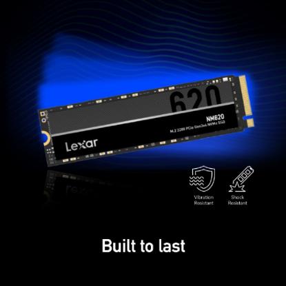 SSD 2TB LEXAR NM620, LNM620X002T-RNNNG, SATA 3, 2.5", 3500/3000 MB/s