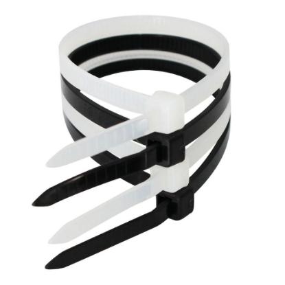 Plastične vezice za kabele, 7.5 mm x 400 mm, bijele, 25 kom