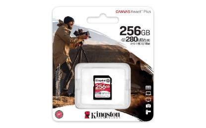 Memorijska kartica KINGSTON MC Canvas React Plus SDR/256GB, SDXC 256GB, Class 10, UHS-II, U3, V60