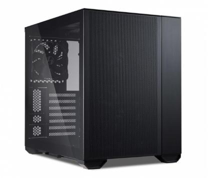 Ohišje LIAN LI O11 Air Mini , MIDI, ATX, window, črno, bez napajalnika