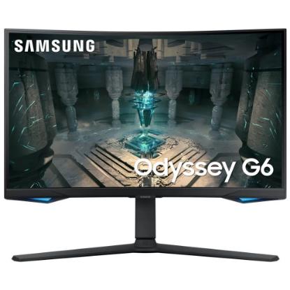 Gaming monitor 27" SAMSUNG LS27BG650EUXEN, QHD, VA, 240Hz, 1ms, 350cd/m2, FreeSync, pivot, ukrivljen, zvočnici, črni
