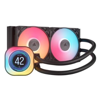 Vodno hlajenje CORSAIR iCUE LINK TITAN RX LCD 240, za Intel i AMD