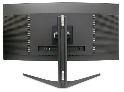 Gaming monitor 34" ACER Predator X34 Vbmiiphuzx UM.CXXEE.V01, UWQHD, OLED, 175Hz, 1ms, 1000cd/m2, G-Sync, ukrivljen, zvočnici, črni