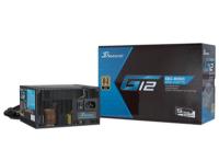Napajlnik 650W SEASONIC G12-GC-650, ATX, 120mm vent., 80+ Gold, črno
