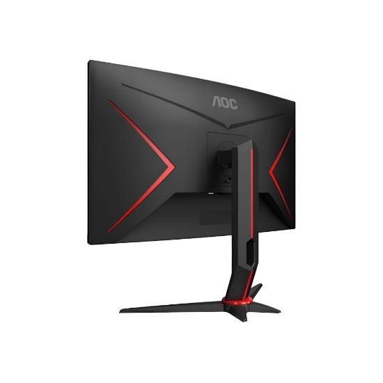 Monitor 24" AOC C24G2AE, 165Hz, 1ms, 250cd/m2, 3000:1, ukrivljen, črni