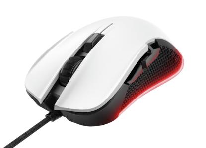 Miška TRUST GXT 922W Ybar, optički, 7200dpi, beli