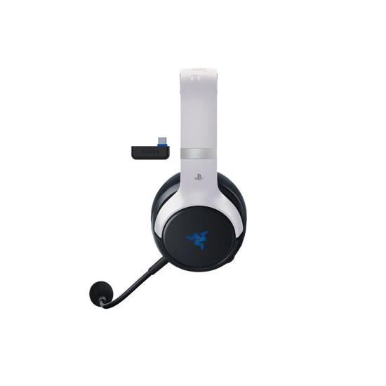 Slušalice RAZER Kaira Pro Hyperspeed, za Playstation, bežične, bijele