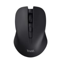 Miška TRUST Mydo Silent, optički, bežični, 1800dpi, črni
