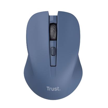 Miška TRUST Mydo Silent, optički, bežični, 1800dpi, modri