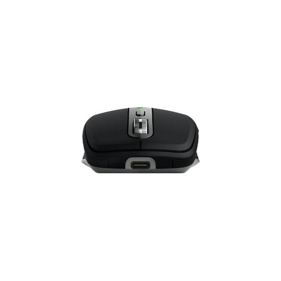 Miška LOGITECH MX Anywhere 3S za Mac, laserski, bežični, BT, space gray