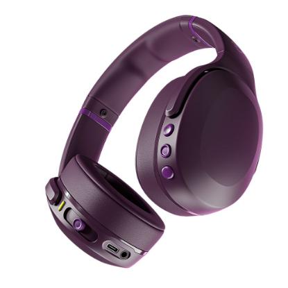 Slušalice SKULLCANDY CRUSHER EVO WIRELESS OVER-EAR, bežične, BT, over-ear, mikrofon, ljubičaste