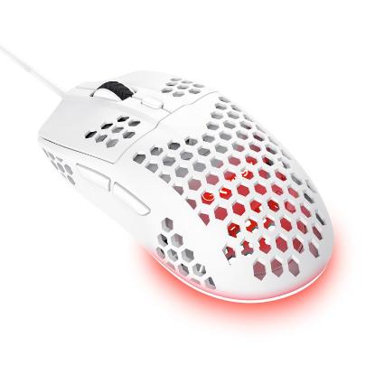 Miška TRUST GXT928 Helox, RGB, optički, 6400dpi, beli