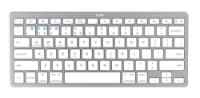Tipkovnica TRUST Basics, bluetooth, US layout, srebrna