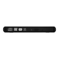 DVD±RW vanjski, VERBATIM Slim DVD+/-RW, 8x, crni, USB