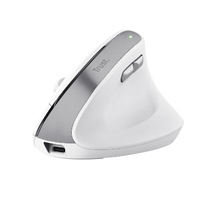 Miška TRUST Bayo II Wireless, optički, bežični, 2400dpi, beli