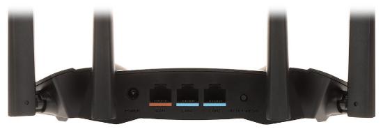 Router DAHUA AX15M, AX1500, Wi-Fi 6, 2x G-LAN, 1x WAN, 4 antene, bežični