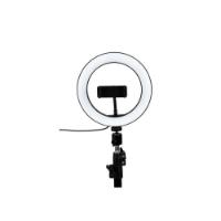 Stativ GRUNDIG Selfie Ring Light on Tripod, sa svjetlosnim prstenom, 80 LED dioda, do 210cm, crni