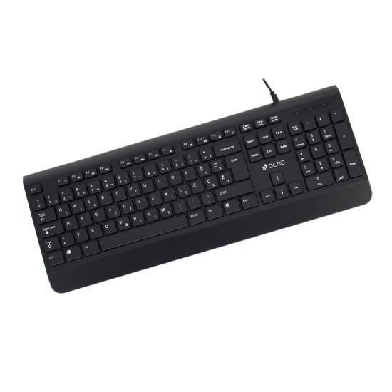 Tipkovnica OCTIO K200U, črna, USB