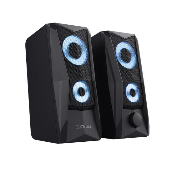 Zvočniki TRUST GXT 606 Javv, RGB, 6W, črni