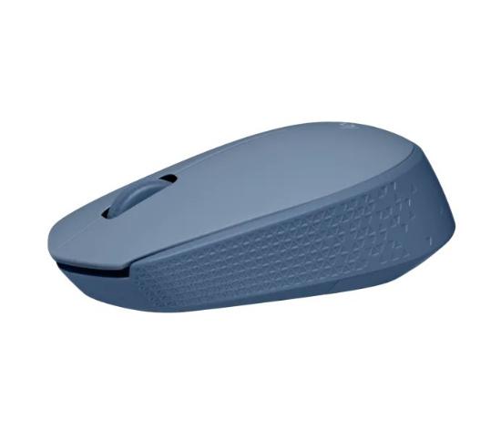 Miška LOGITECH M171, optički, bežični, plavo-sivi