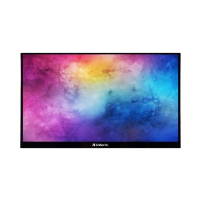 Prijenosni monitor 14" VERBATIM PMT-14, FHD, IPS, 60Hz, 6ms, 250cd/m2, FreeSync, crni