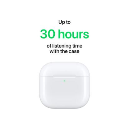 Slušalice APPLE Airpods 4 ANC, USB-C, kutijica za punjenje, in-ear, mikrofon, bijele