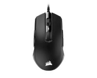 Miška CORSAIR M55 RGB Pro Ambidextrous gaming, optički, 12400 dpi, črni, USB