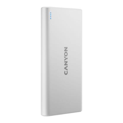Mobilni USB punjač CANYON PB-106, 10000 mAh, bijeli