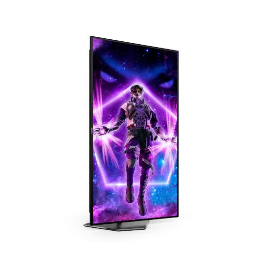 Gaming monitor 26.5" AOC Agon AG276QZD, QHD, OLED, 240Hz, 1ms, 1000cd/m2, G-Sync, pivot, zvočnici, črni