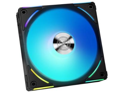 Ventilator LIAN LI Uni Fan AL120 V2 RGB PWM, 120mm, črni