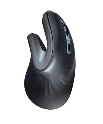 Miška TRUST Verro Ergonomic Wireless, optički, bežični, 1600dpi, črni