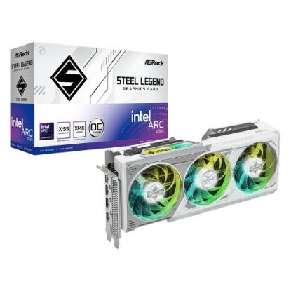 Grafična kartica ASRock Intel Arc B580 Steel Legend OC, 12GB GDDR6