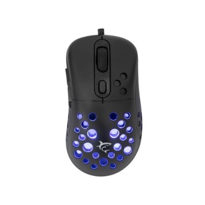 Miška WHITE SHARK GM-5013 Azrael, RGB, optički, 7200dpi, črni
