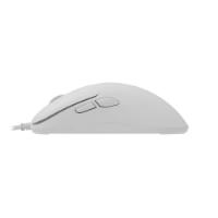 Miška WHITE SHARK Graphene, optički, 12400dpi, beli