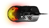 Miška STEELSERIES Aerox 5, optički, RGB, 18000 CPI, črni, USB