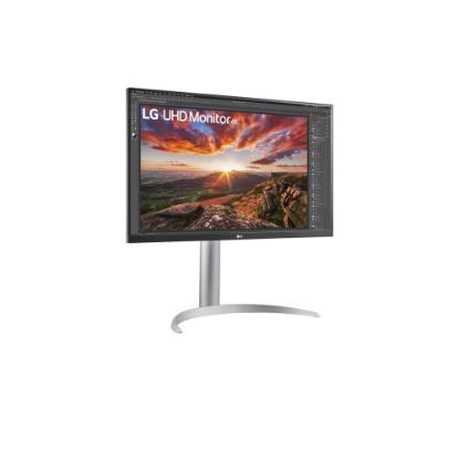Premium monitor 27" LG 27UP85NP-W.AEU, 4K UHD, IPS, 60Hz, 5ms, 400cd/m2, FreeSync, pivot, zvočnici, beli
