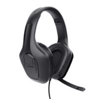 Miška + slušalke + podloga TRUST GXT790 Tridox, žični, USB, črni