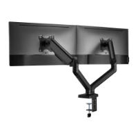 Stalak za monitor SBOX LCD-S024-2, stolni, do 32", za 2 monitora, crni