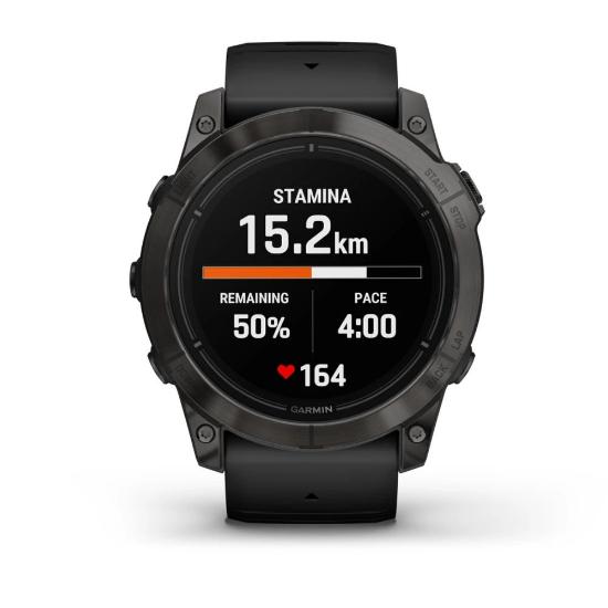 Pametni sat GARMIN Epix Pro Gen 2, 51mm, HR, GPS, multisport, sivo/crni