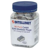 STP konektor INTELLINET CAT6A, RJ45, trostruki zupčasti terminal - 90 komada