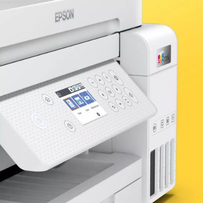 Multifunkcijski Tiskalnik EPSON EcoTank L6276, Tiskalnik/scanner/copy, 4800 x 1200, USB, LAN, WiFi, beli